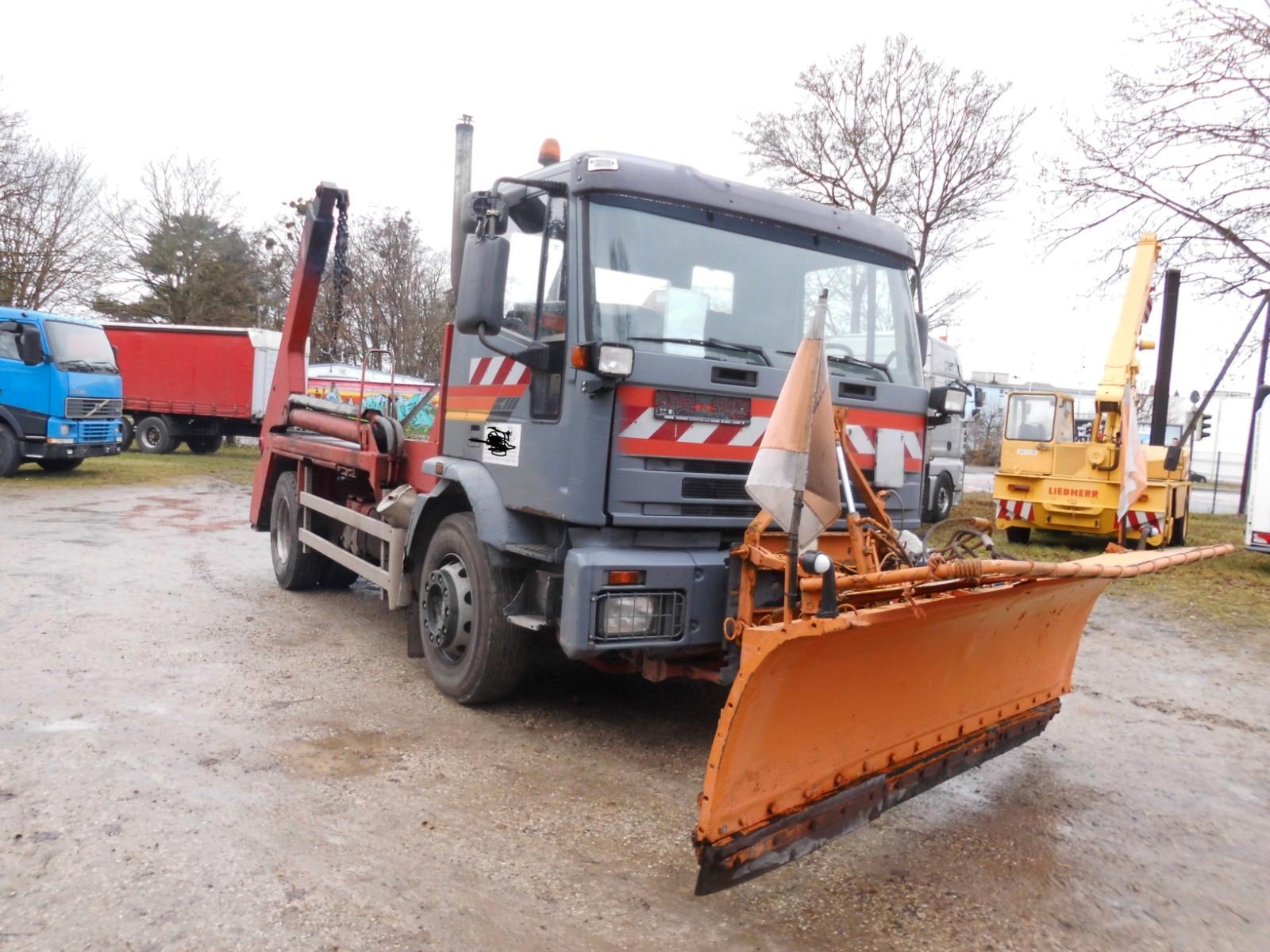 Iveco MT 180 E27   18 270 Schneeschild Plate  Teleskop