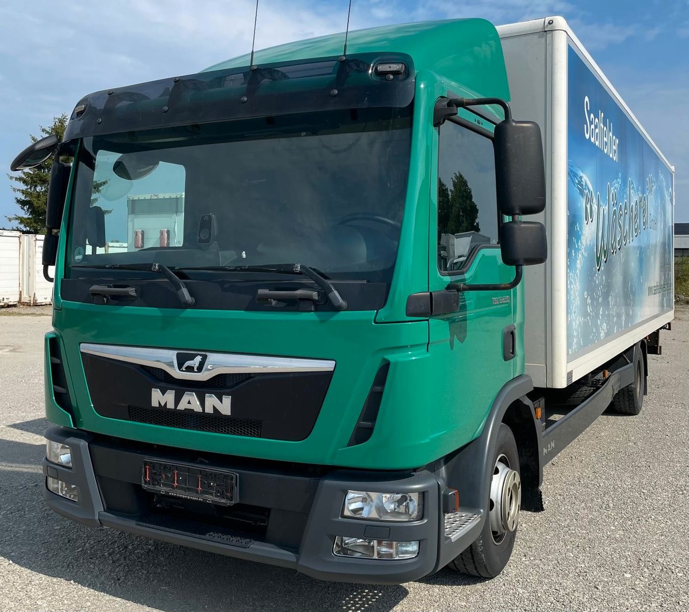 MAN TGL 12.250 Koffer Ladebordwand BÄR Kamera