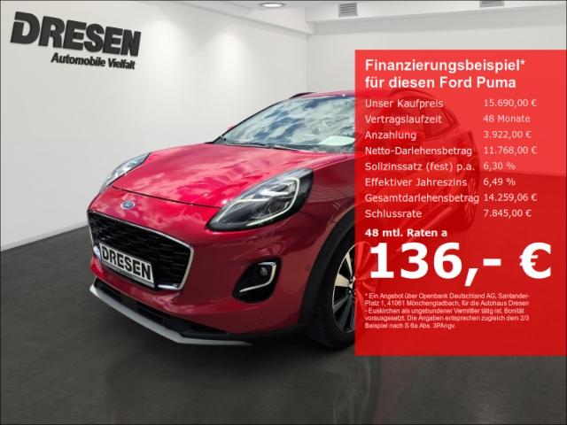 Ford Puma Titanium X 1.0 125PS AHK/Kamera/B&O/ACC