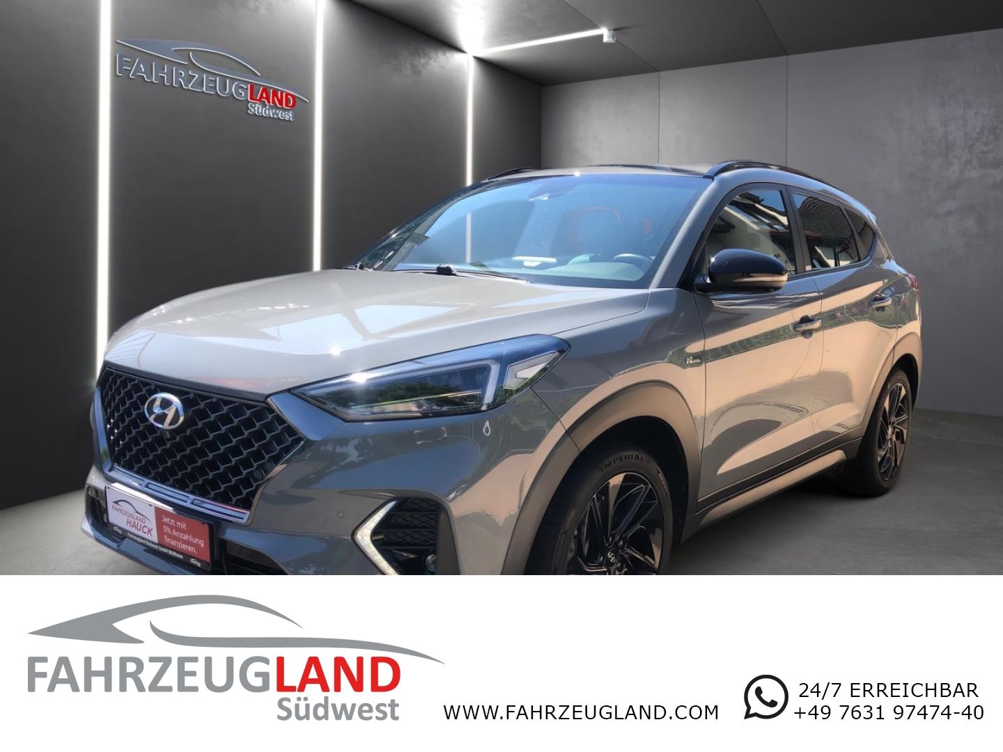 Gebrauchtwagen Hyundai Tucson Tucson N Line 4WD 2.0 CRDi Atm. Navi Klimaatm. e in Freiburg