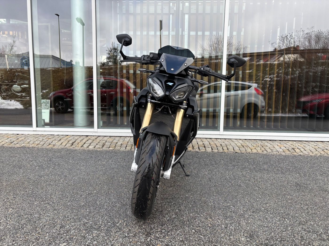 Fahrzeugabbildung BMW S 1000 R 2 Pakete Lenkerendspiegel