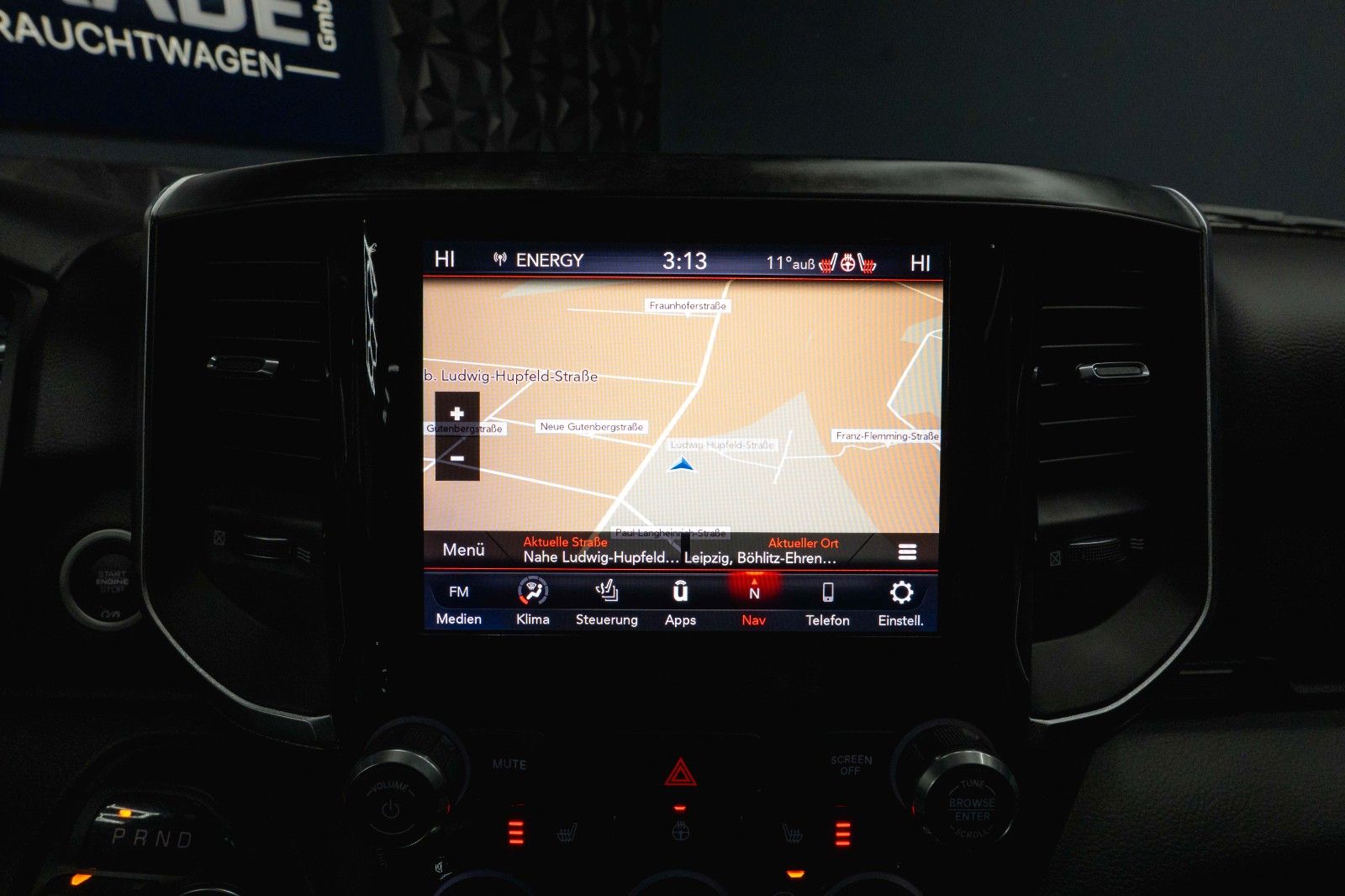 Fahrzeugabbildung Dodge RAM 5.7 V8 HEMI 4x4 OFFROAD Night AXLE LOCK 19%