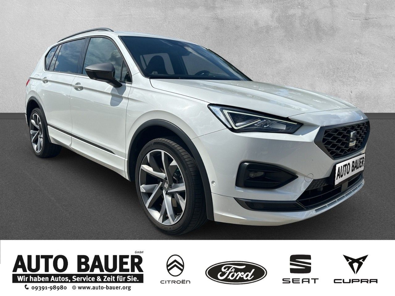 SEAT Tarraco FR 2.0TSI 190PS DSG 4Drive*Navi*1Hnd*