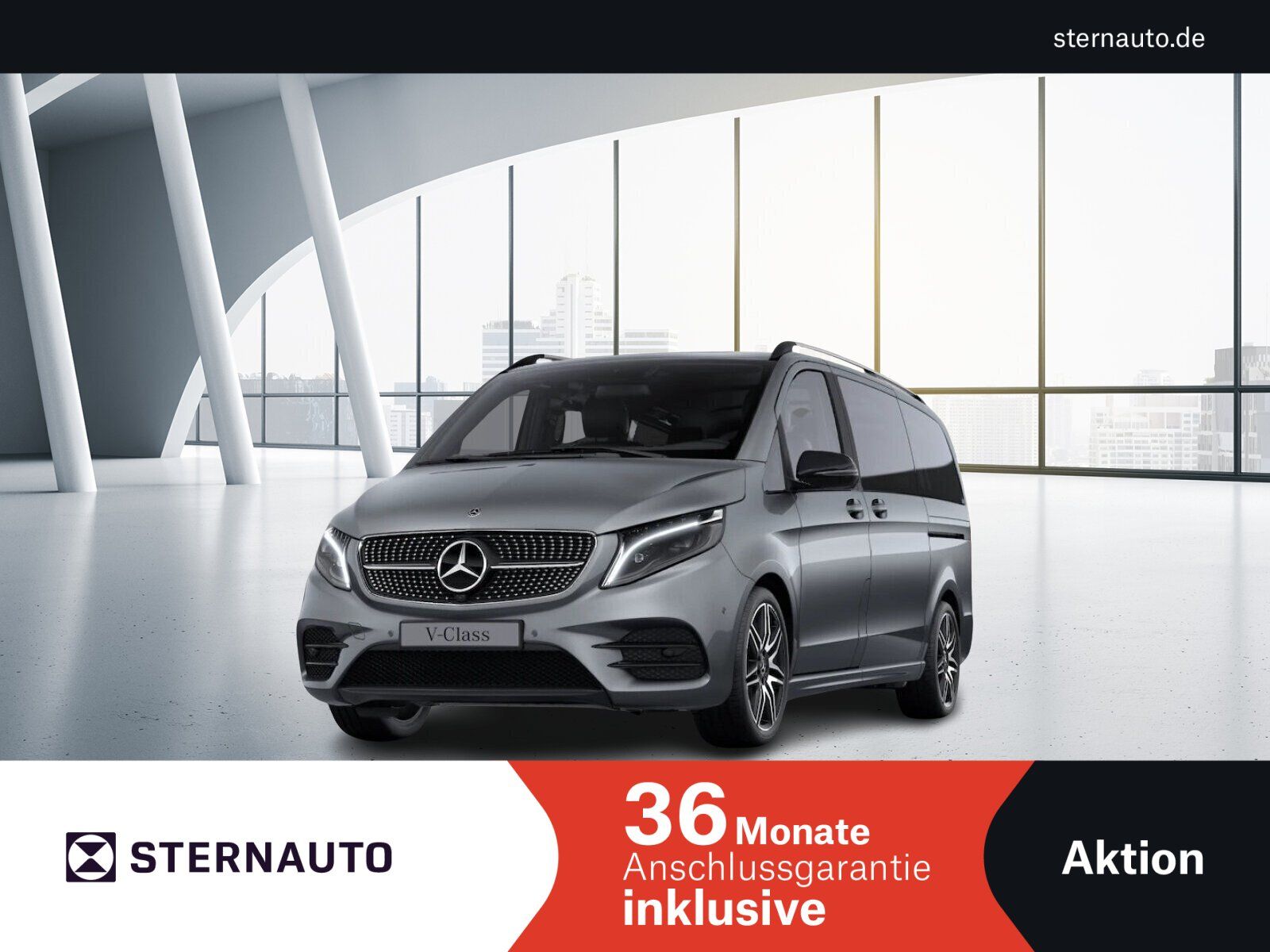 Mercedes-Benz V 300 d 4MATIC AMG Line Lang AHK LED Klima DISTR