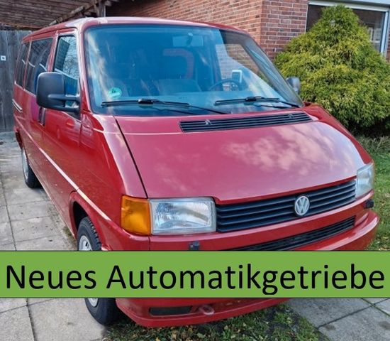 Volkswagen T4 Caravelle 2,5l Benzin, neue Automatik, HU neu