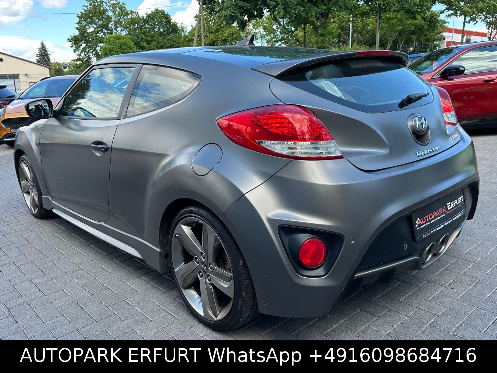 Hyundai Veloster Premium 1.6 TURBO*Klima*Leder*Temp*Navi