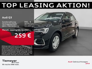 Audi Leasingangebot: Audi Q3 35 TFSI ADVANCED LEDER LED KAMERA AHK