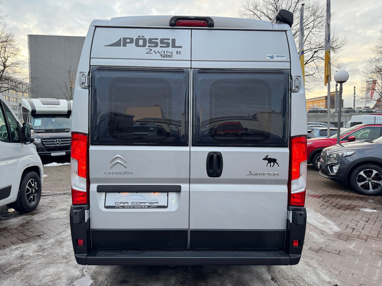 Fahrzeugabbildung Pössl 600 2WIN R PLUS CITROEN RAUMBAD VOLL SCHECKHEFT