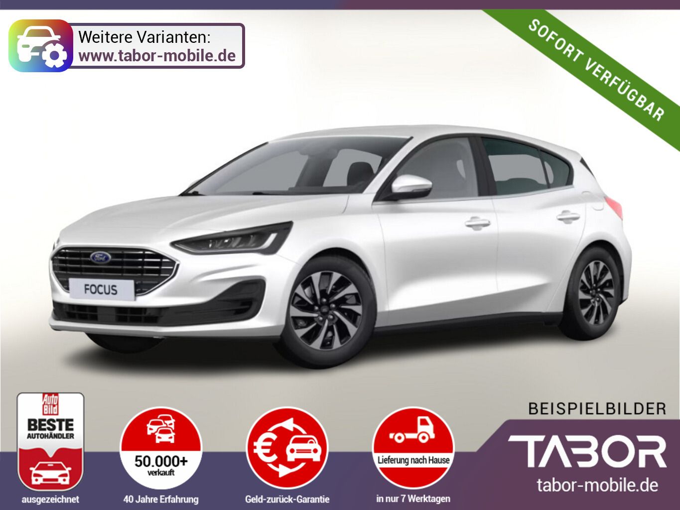 Ford Focus 1.0 EB 125 Titanium X WinterP UVP-42%*
