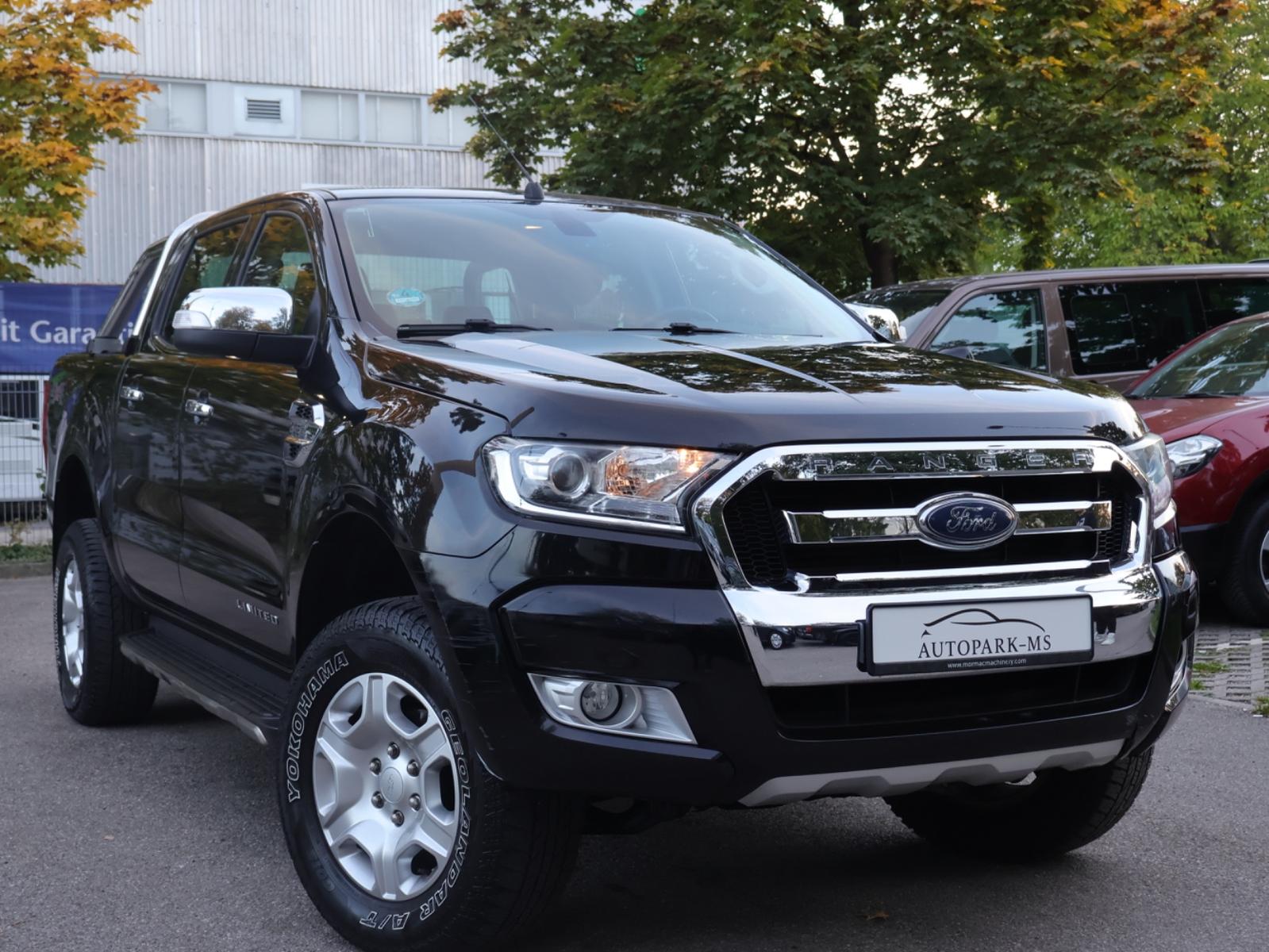 Ford Ranger Limited Double Cab 3.2 TDCi 5 cyl. 200 ch BVM 4x4 / Cuir / Caméra de recul / Pack Off-Road / Attelage 3,5 t