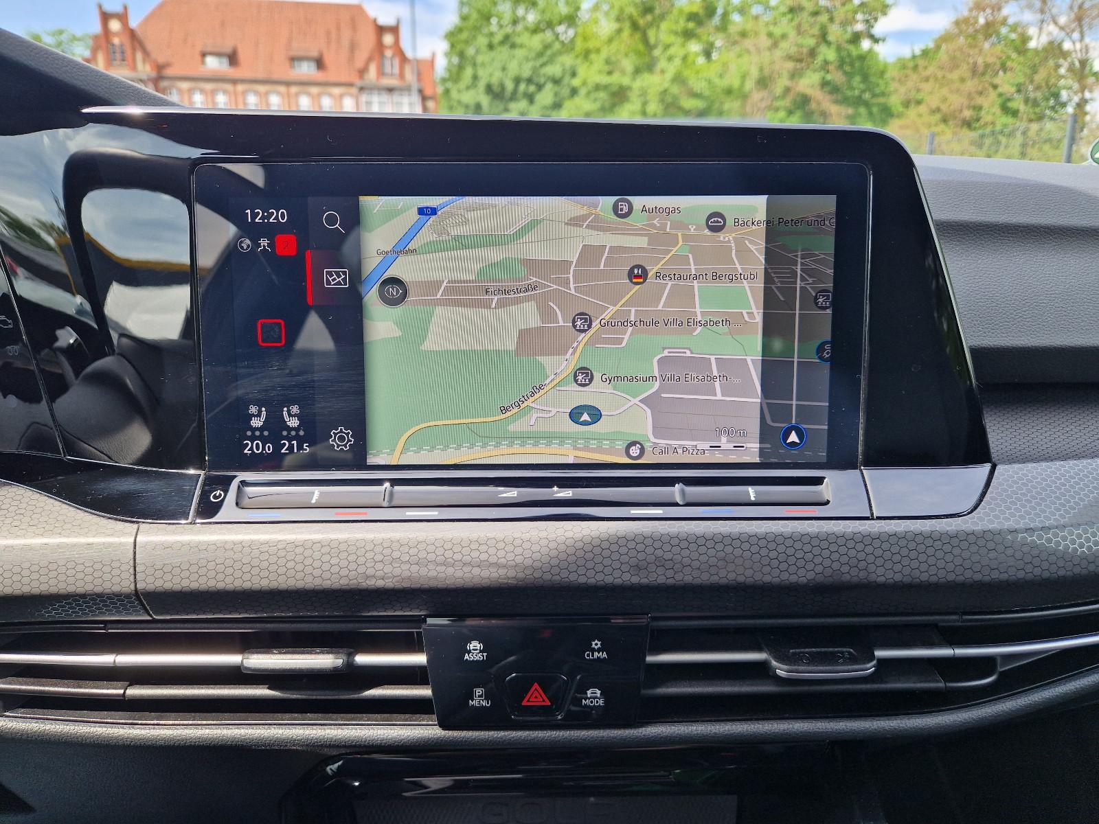 Volkswagen Golf VIII GTD LEDER NAVI HUD 8FACH, миниатюра 10