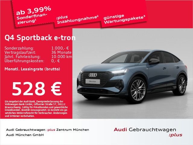 Audi Q4 Sportback e-tron 45 qu. S line Pano/Matrix/Na