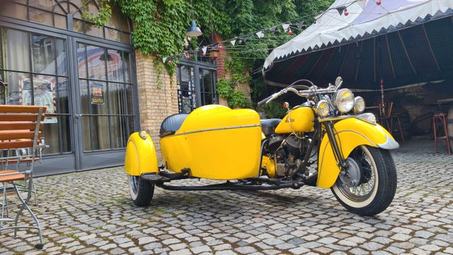 Indian Chief Seitenwagen sidecar 