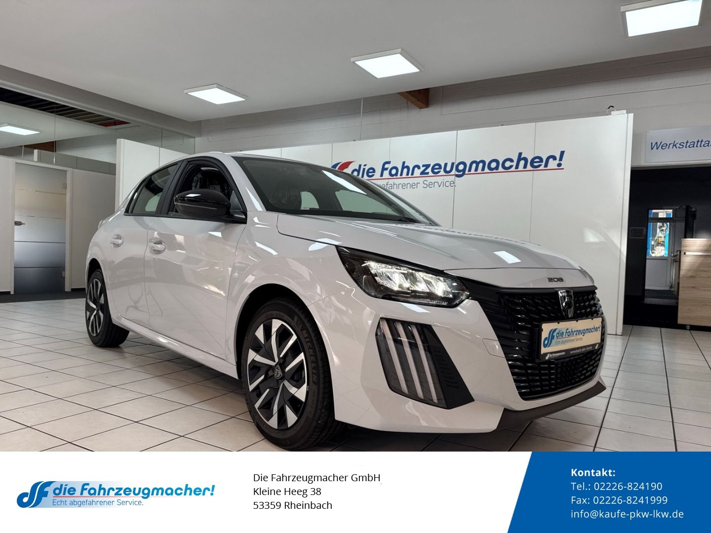 Fahrzeugabbildung Peugeot 208 Style LED Fahrerprofil DAB SHZ Keyless Start