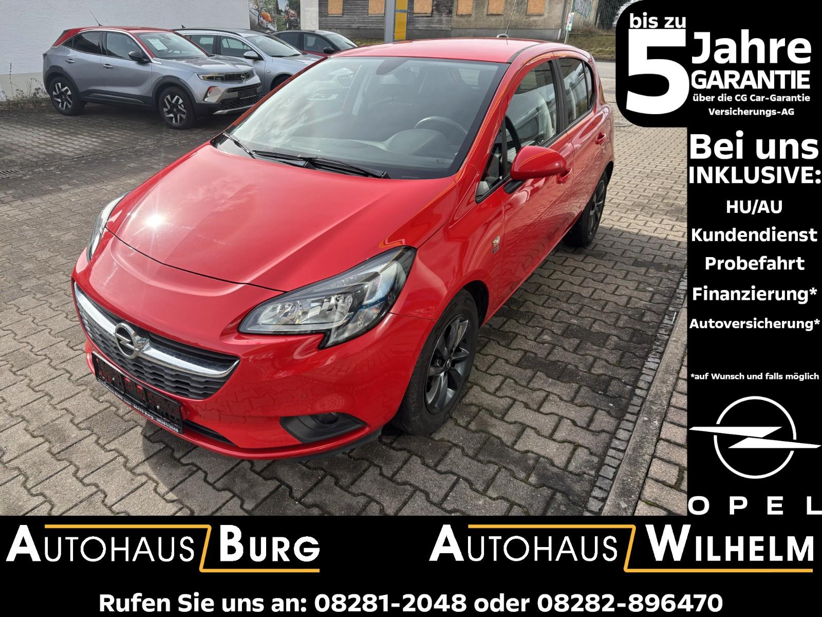 Opel Corsa E 120J~PDC v+h~Kamera~Sitz+Lenkr+WSS-Heizu