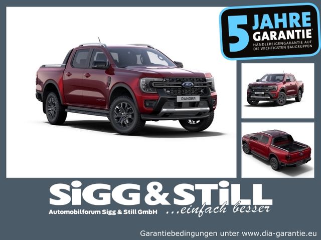 Ford Ranger Wildtrak 3.0I DoKa E-4WD NAV*iACC*360°*PD