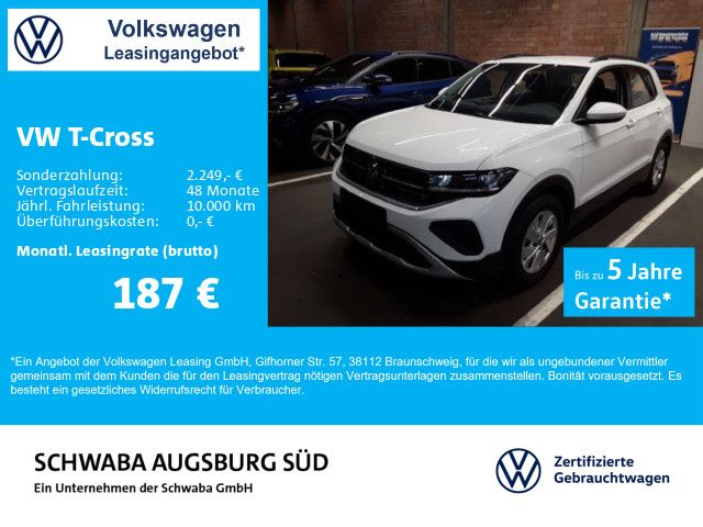 Volkswagen T-Cross Life 1.0 TSI LED*VIRTUAL*ACC*LANE*8-fach