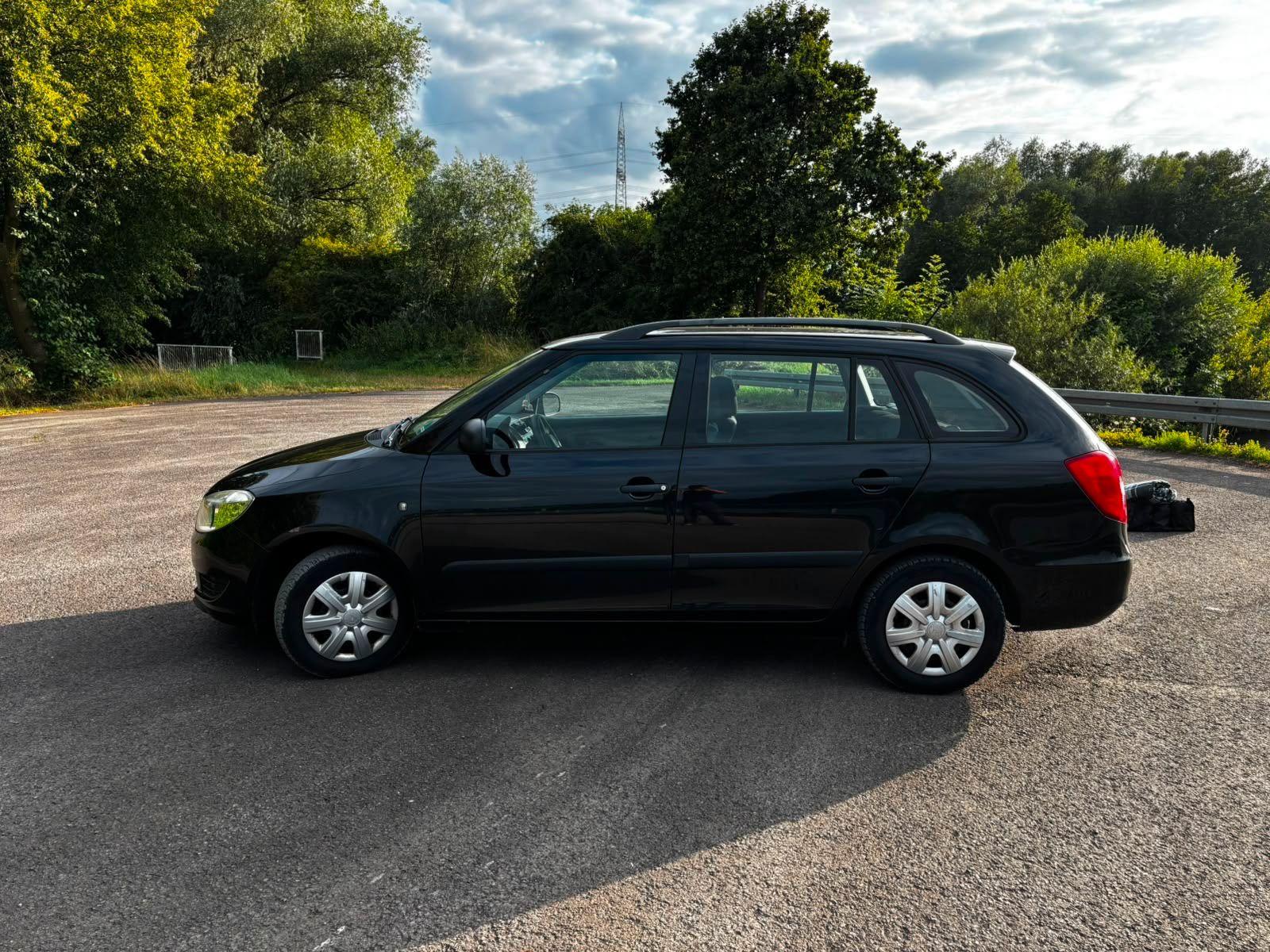 Skoda Fabia 2010 — rear view