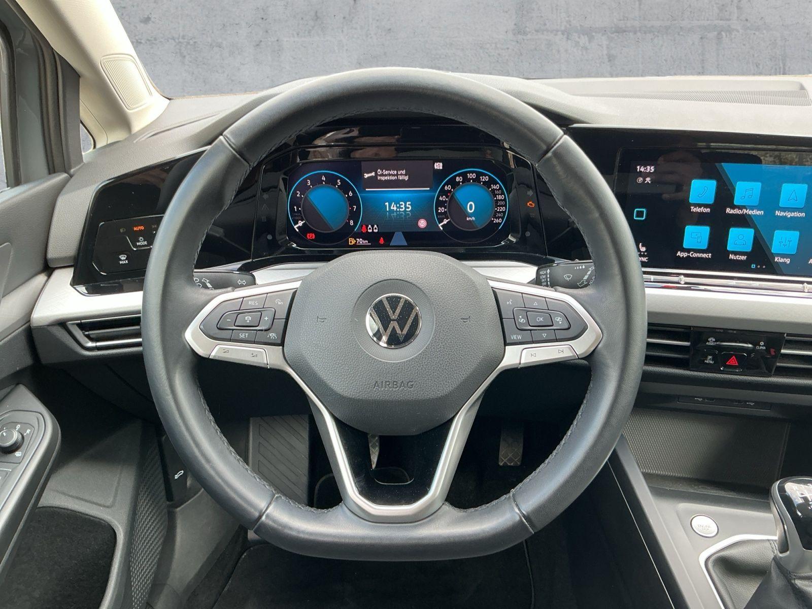 Volkswagen Golf VIII 1.5TSI LIFE LED+NAV+ACC+STDHZG+RFK+PLA, миниатюра 10