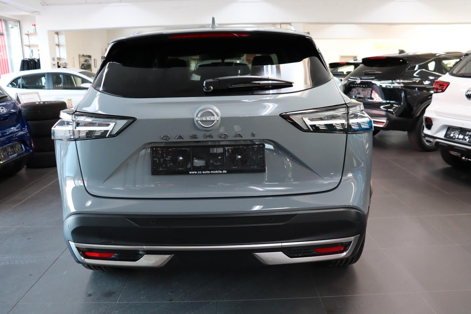 Nissan Qashqai 1.3 AT 4WD Tekna P.dach Navi HUD SOFORT, миниатюра 5
