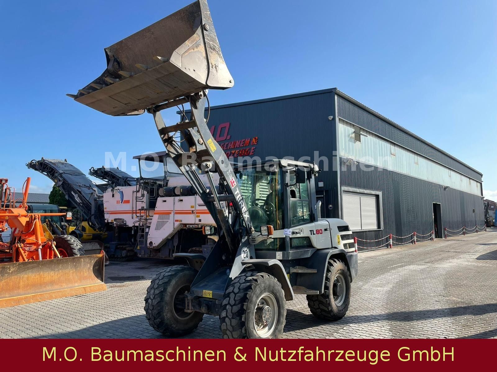 Fahrzeugabbildung Terex TL 80 / Klappschaufel/Palettengabel/SW/2100Bstd