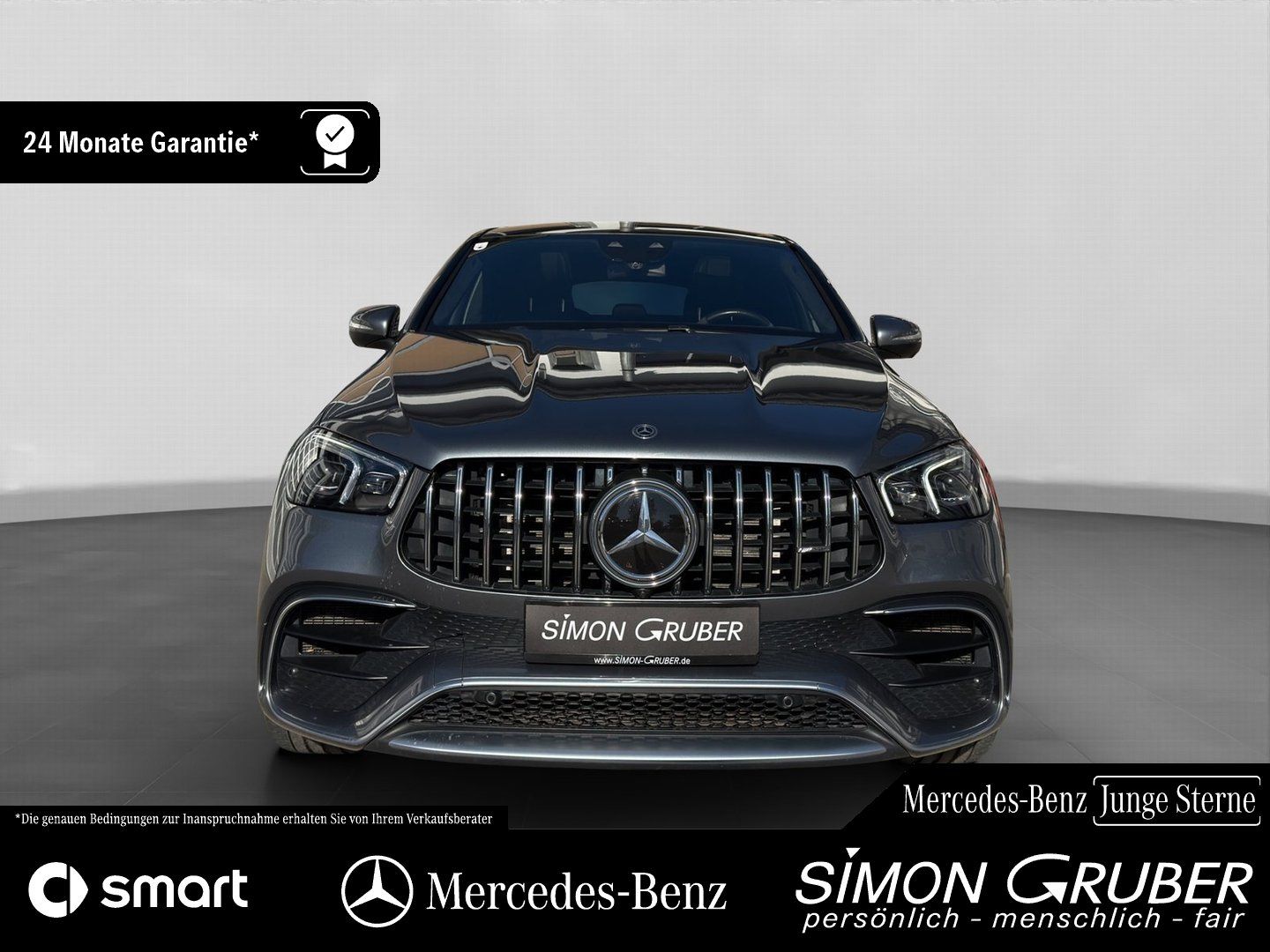 Fahrzeugabbildung Mercedes-Benz GLE 63 S 4M Coupé Pano AHK Burmester Drivers 360
