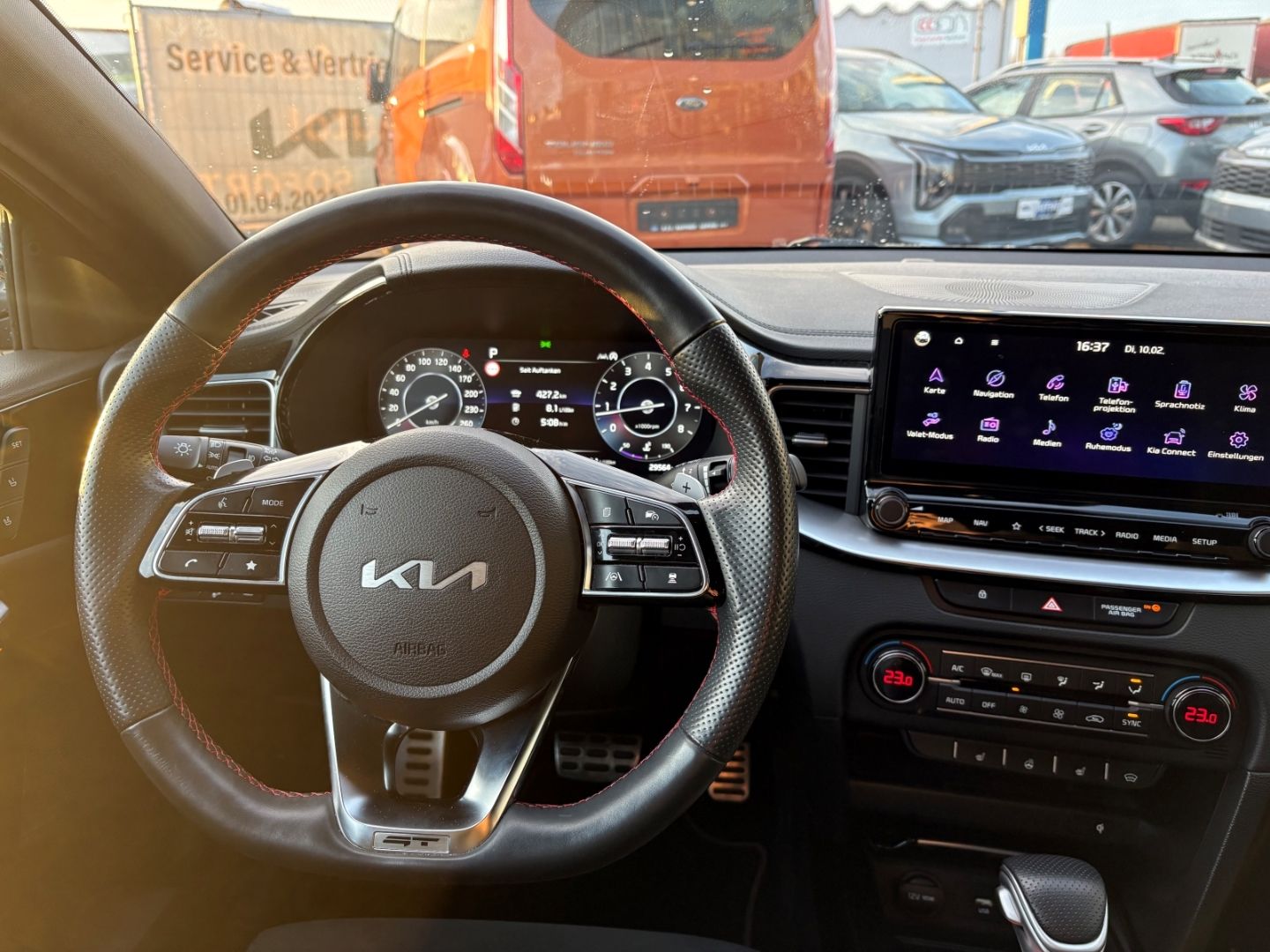 Fahrzeugabbildung Kia ProCeed GT 1.6 VerkehrszeichenERK Kamera LED