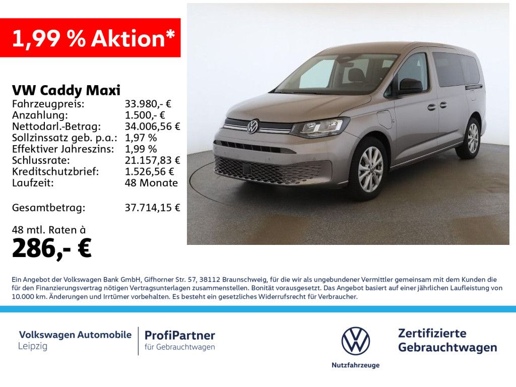 Volkswagen Caddy Maxi 1.5 TSI eHybrid Life*ACC*Navi*7-Sitze
