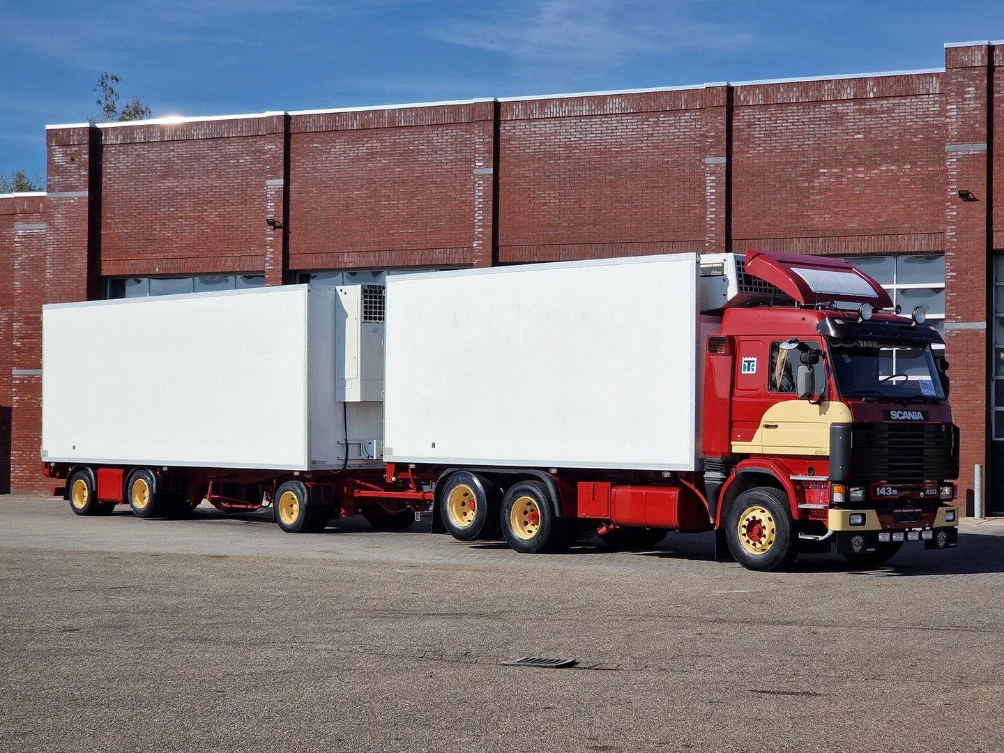Scania R143-450 V8 6x2 Frigo combination - Oldtimer - S