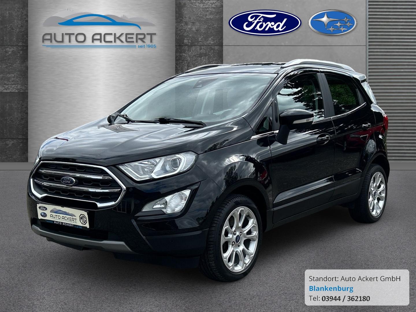 Ford EcoSport Titanium Kam. SHz. Key-Free PDC W-Pak