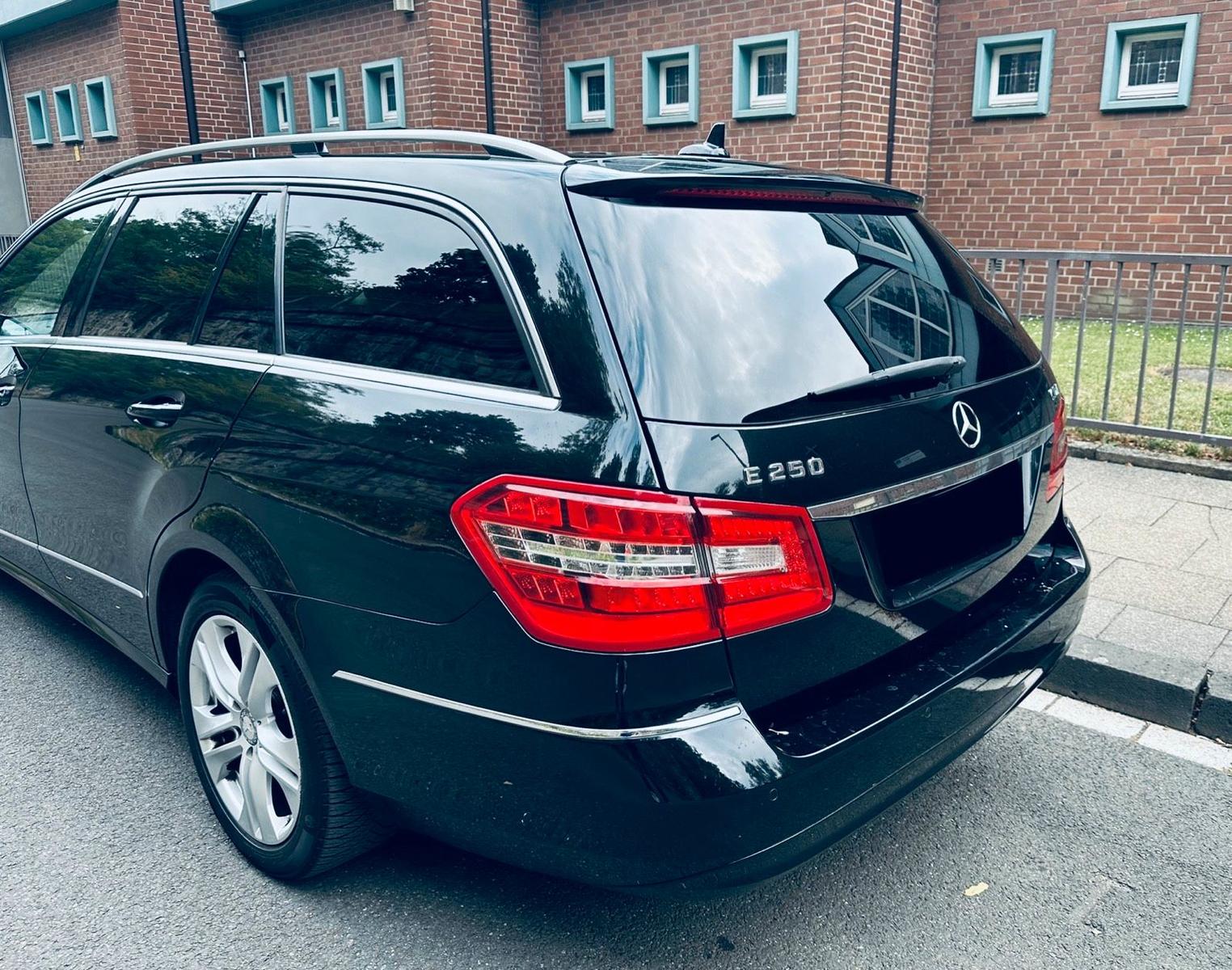 Mercedes-Benz E250 2010 — rear view