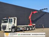 DAF CF 530 8x4 / RETARDER / FASSI F545 CRANE / KRAN