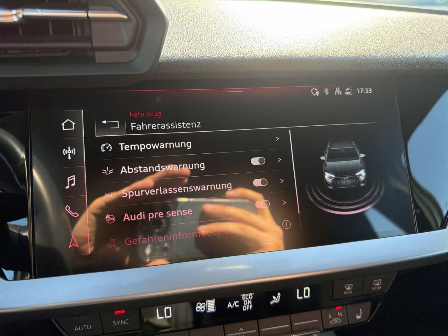 Audi A3 Sportback 35 TFSI advanced Kamera ACC Sportsi foto 16
