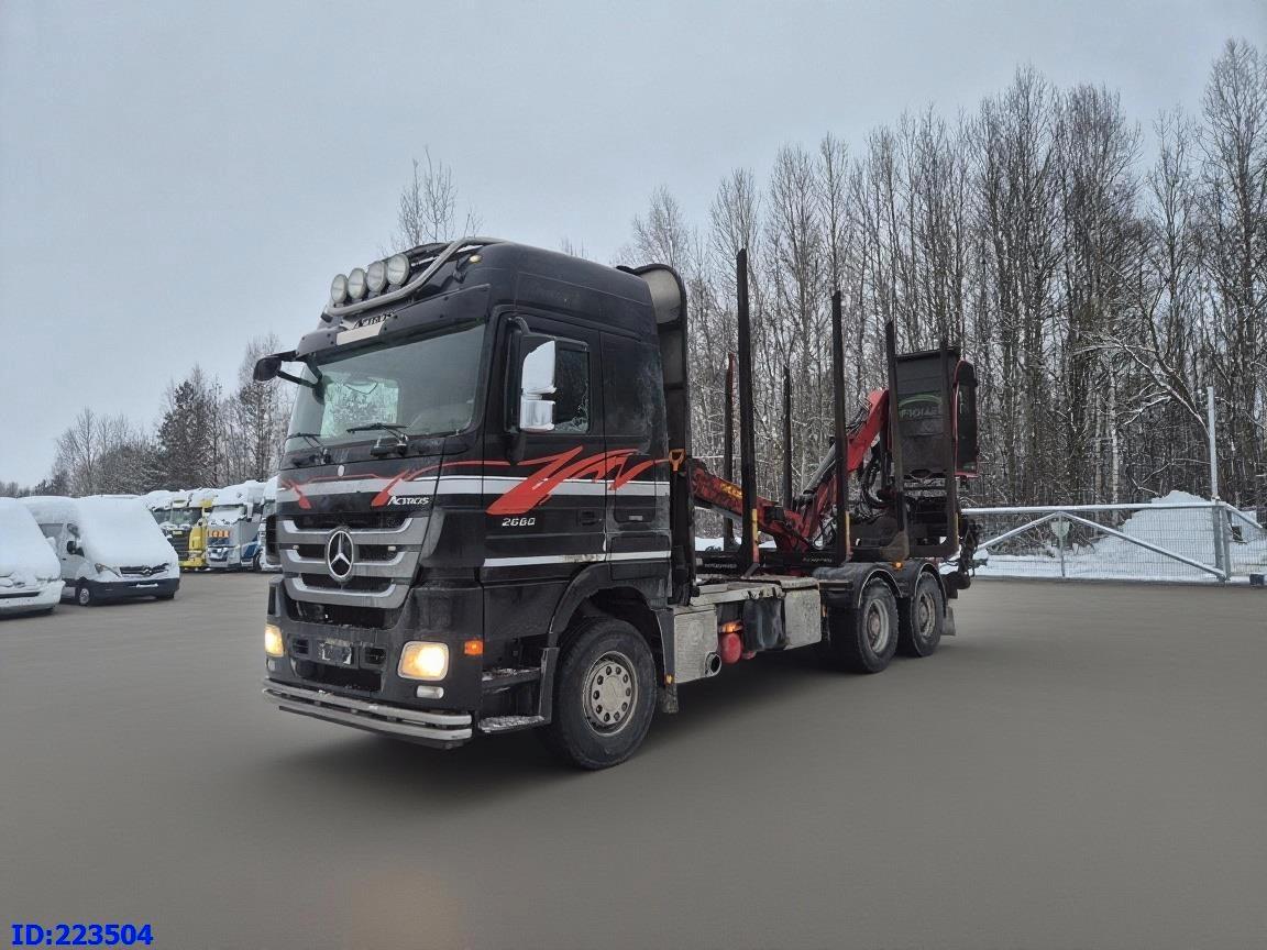 Volvo Actros 2660 V8 6X4 HIAB CRANE