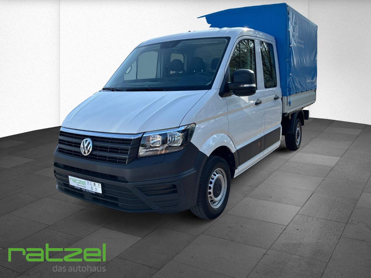 Fahrzeugabbildung Volkswagen Crafter 35 Pritsche DoKa MR 2.0 TDI AHK Klimaaut