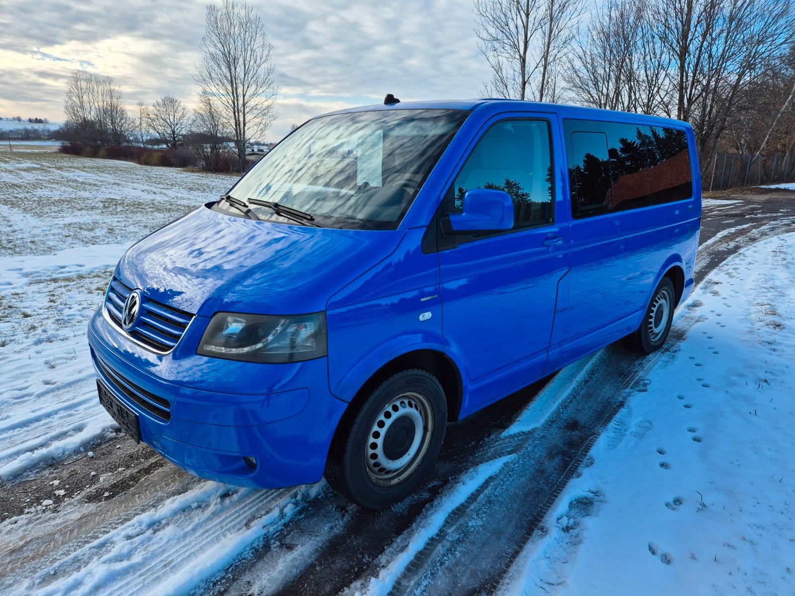 Volkswagen T5 Multivan 2.5 TDI + AHK + 8xAlu +SHz+ TÜV02/26
