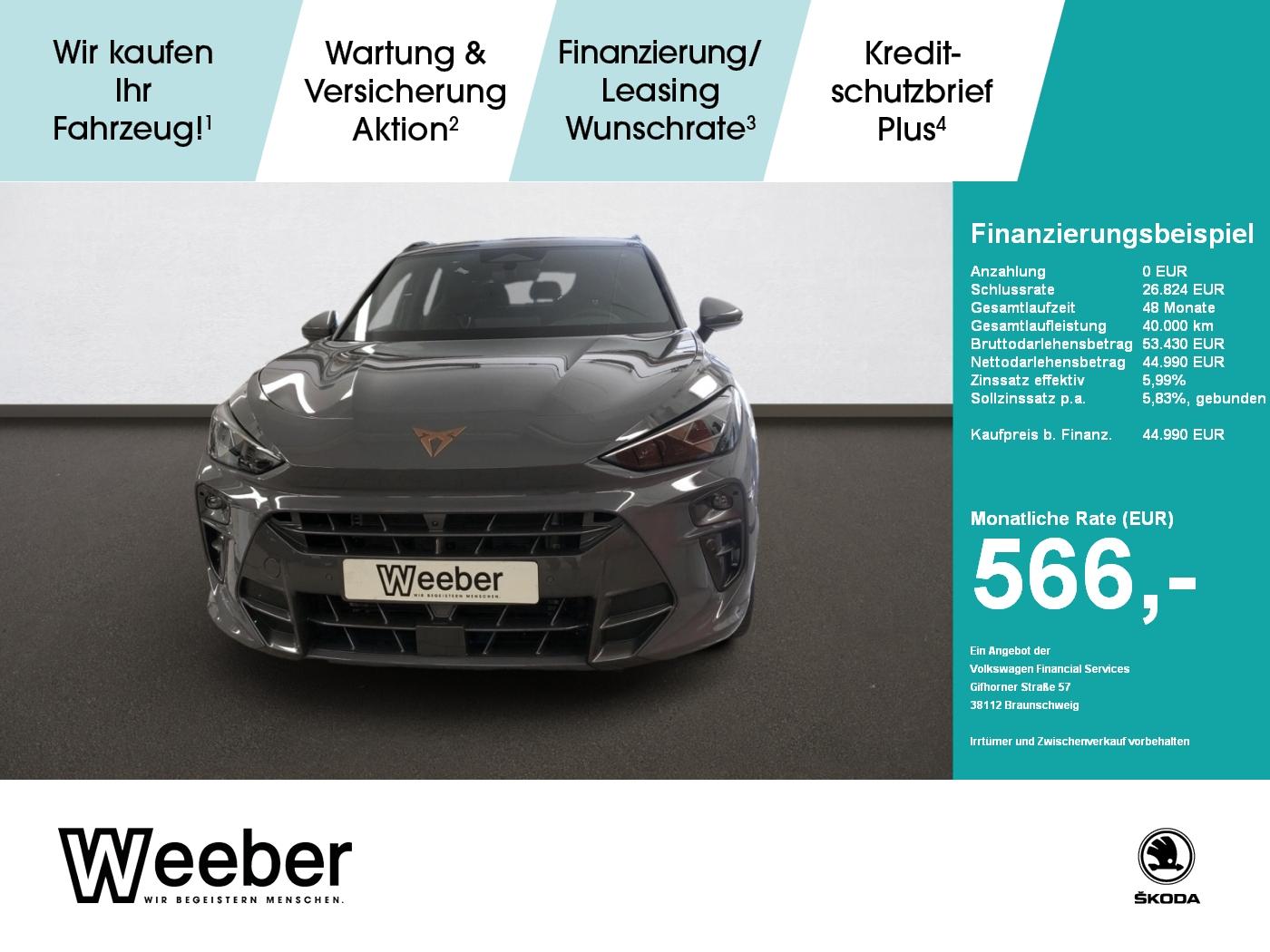 Cupra Terramar VZ 2.0 TSI DSG HeadUp Panodach Navi