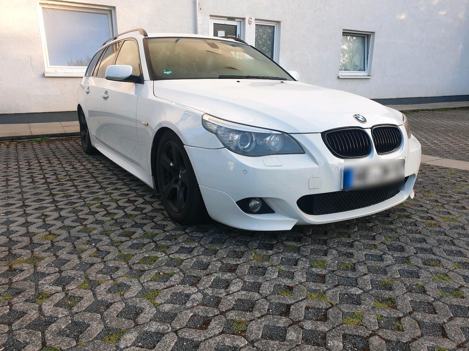 BMW 530 2008 — вигляд ззаду