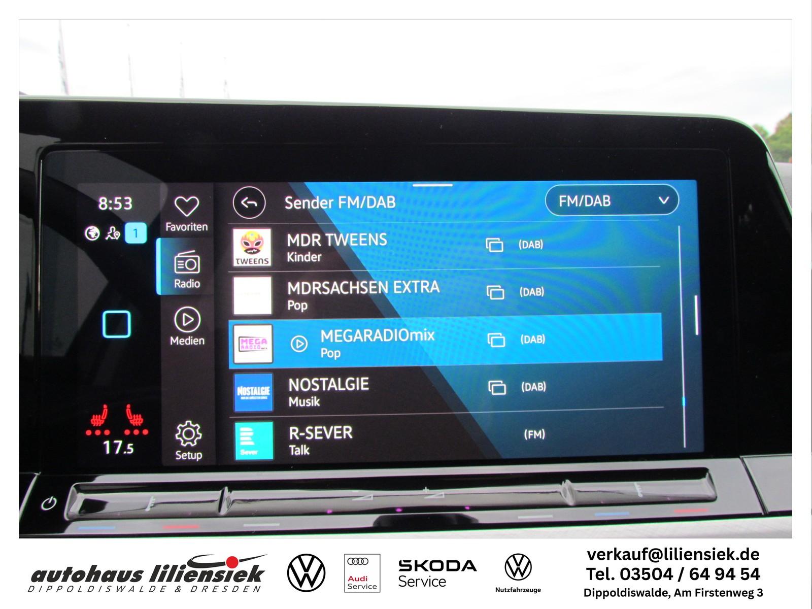 Volkswagen Golf 8 Variant 1.5 eTSI DSG Life 1HD/ACC/NAVI/LE, миниатюра 26