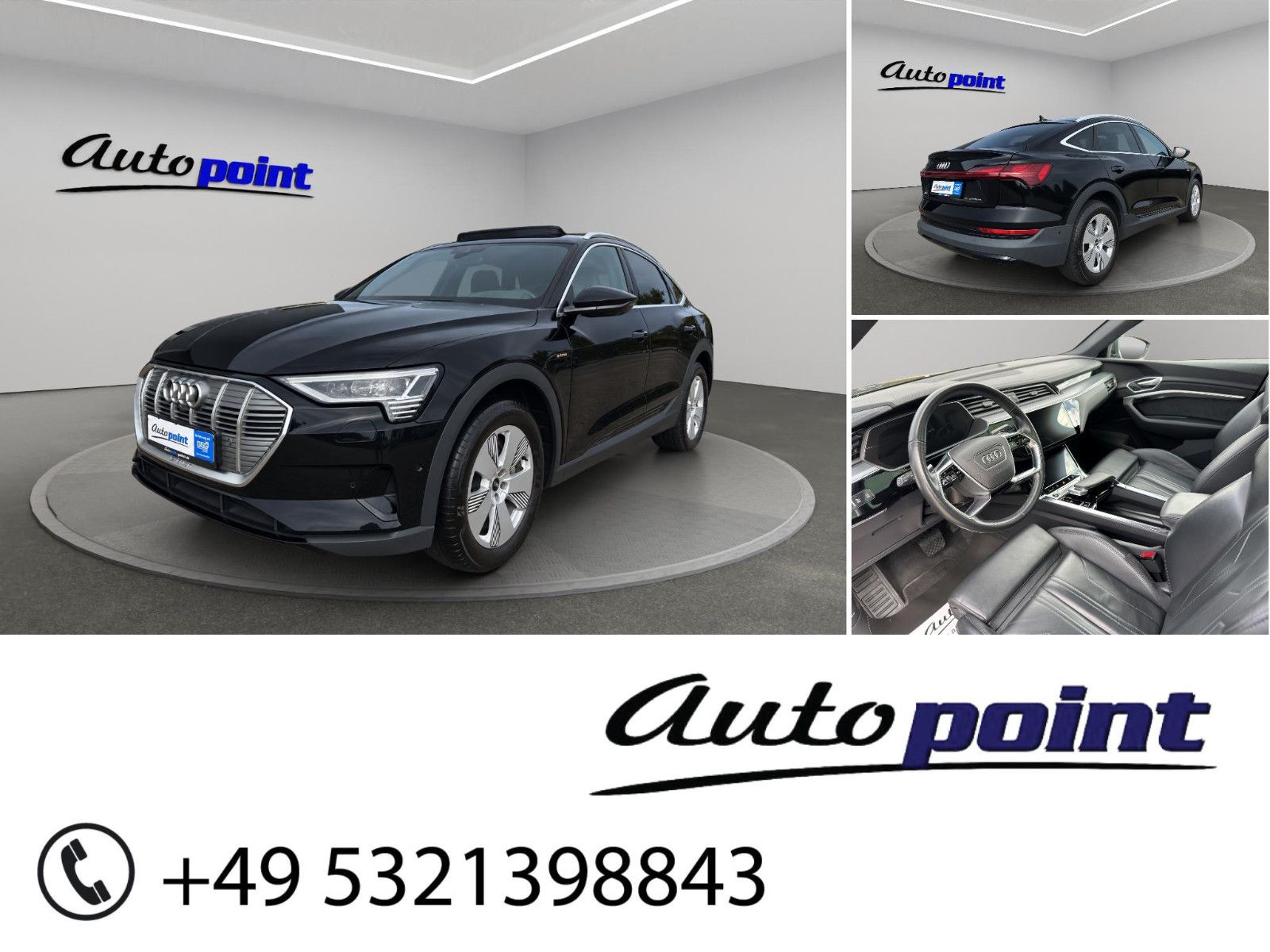 Audi e-tron Sportback 55 quattro PANO LEDER AMBIENTE