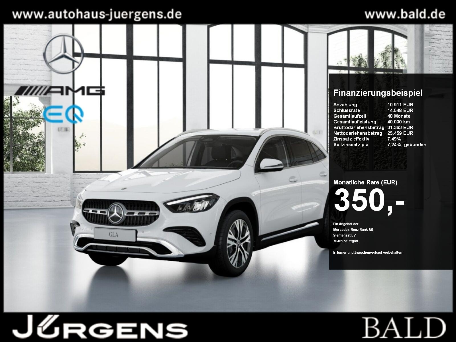 Mercedes-Benz GLA 180 Progressive+AHK+Cam+LED+Navi+Wide+Winter