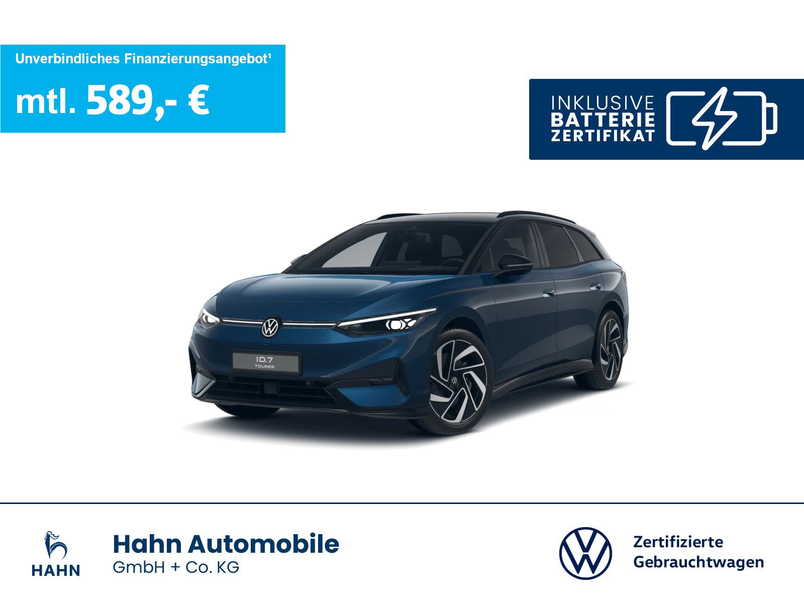 Volkswagen ID.7 Pro S Matrix WäPu Navi AHK AR-HUD 360° SHZ foto 1