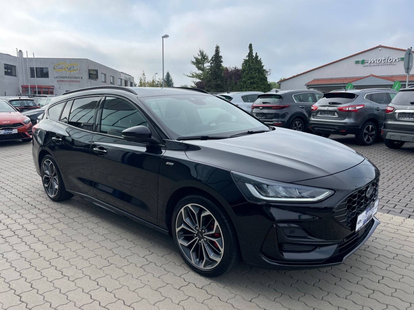 Fahrzeugabbildung Ford Focus Turnier ST-Line X VerkehrszeichenERK Kamer