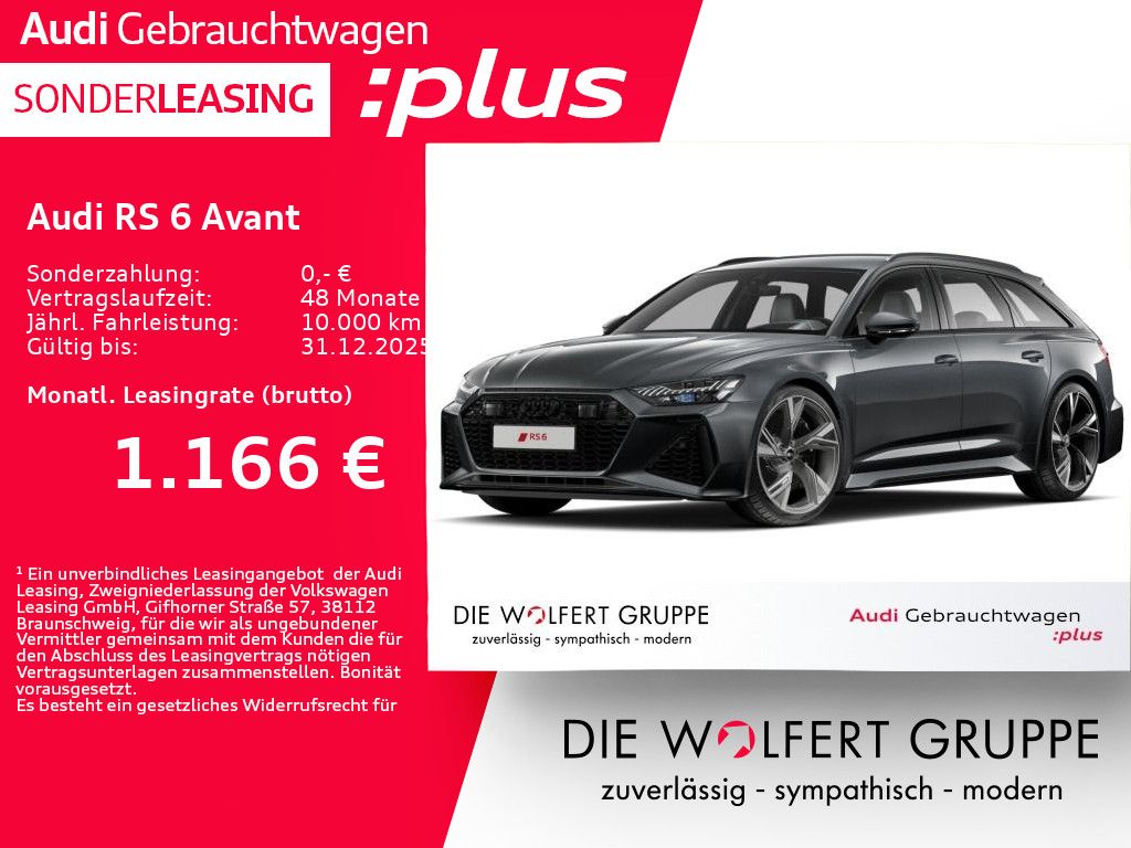 Audi RS 6 Avant RS-SPORTAGA*ACC*RFK*AHK*B&O