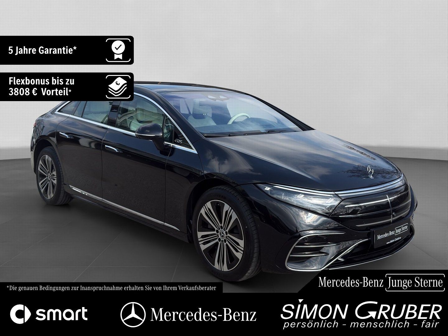 Fahrzeugabbildung Mercedes-Benz EQS 450+ Manufaktur Leder tiefweiss!!! Mod 2025