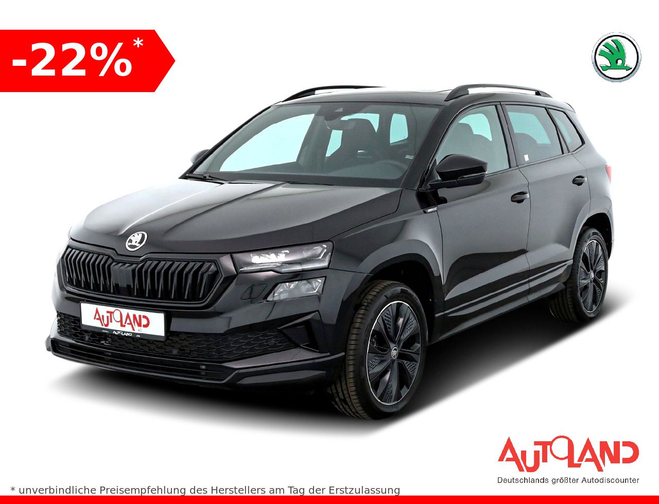 Skoda Karoq Sportline 1.5 TSI DSG Matrix ACC AHK Navi