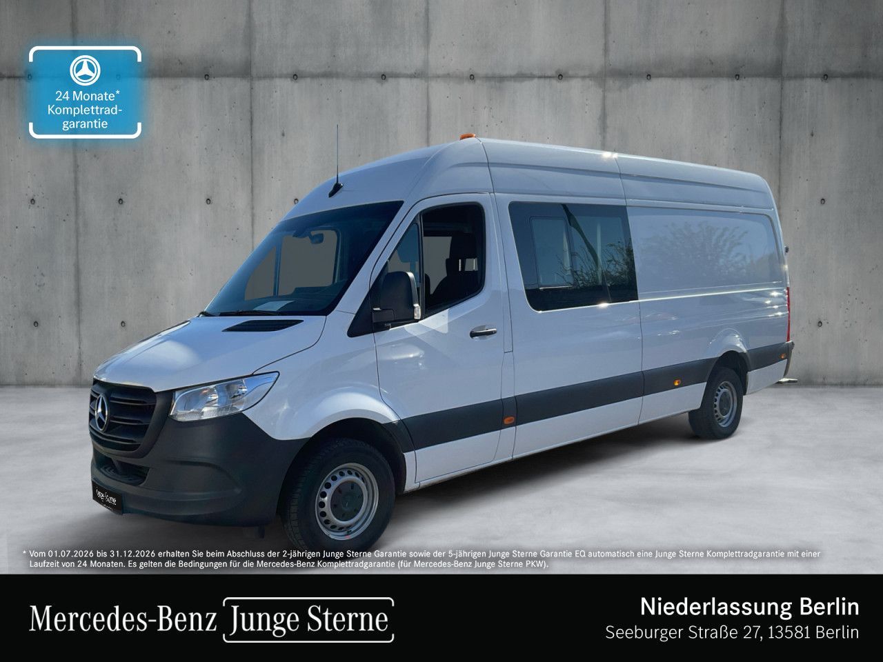 Mercedes-Benz Sprinter 315 CDI KA Mixto LaHo 6-Sitzer+9G+Klima