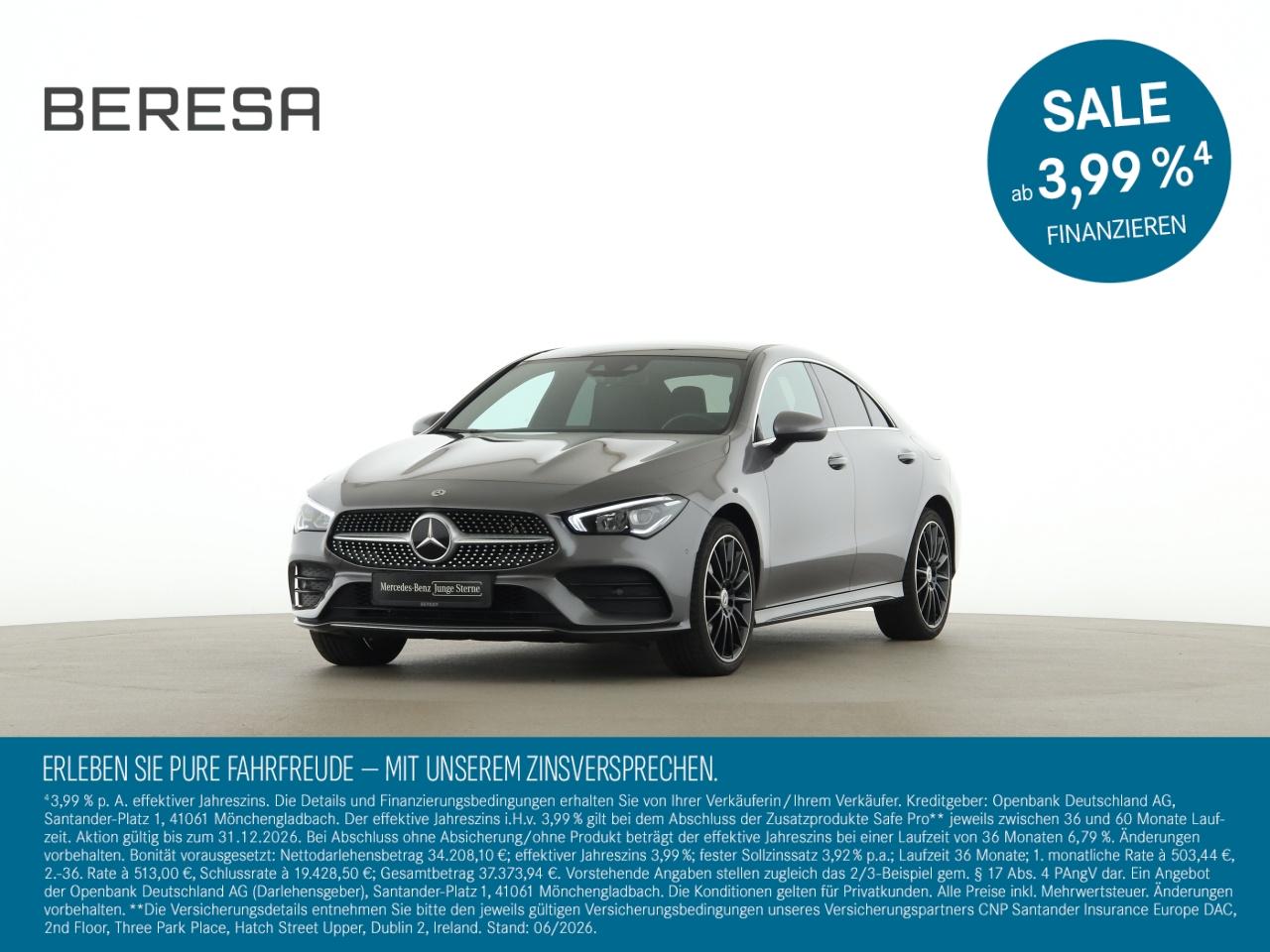 Mercedes-Benz CLA 250 e AMG MBUX Pano Distronic Kamera LED