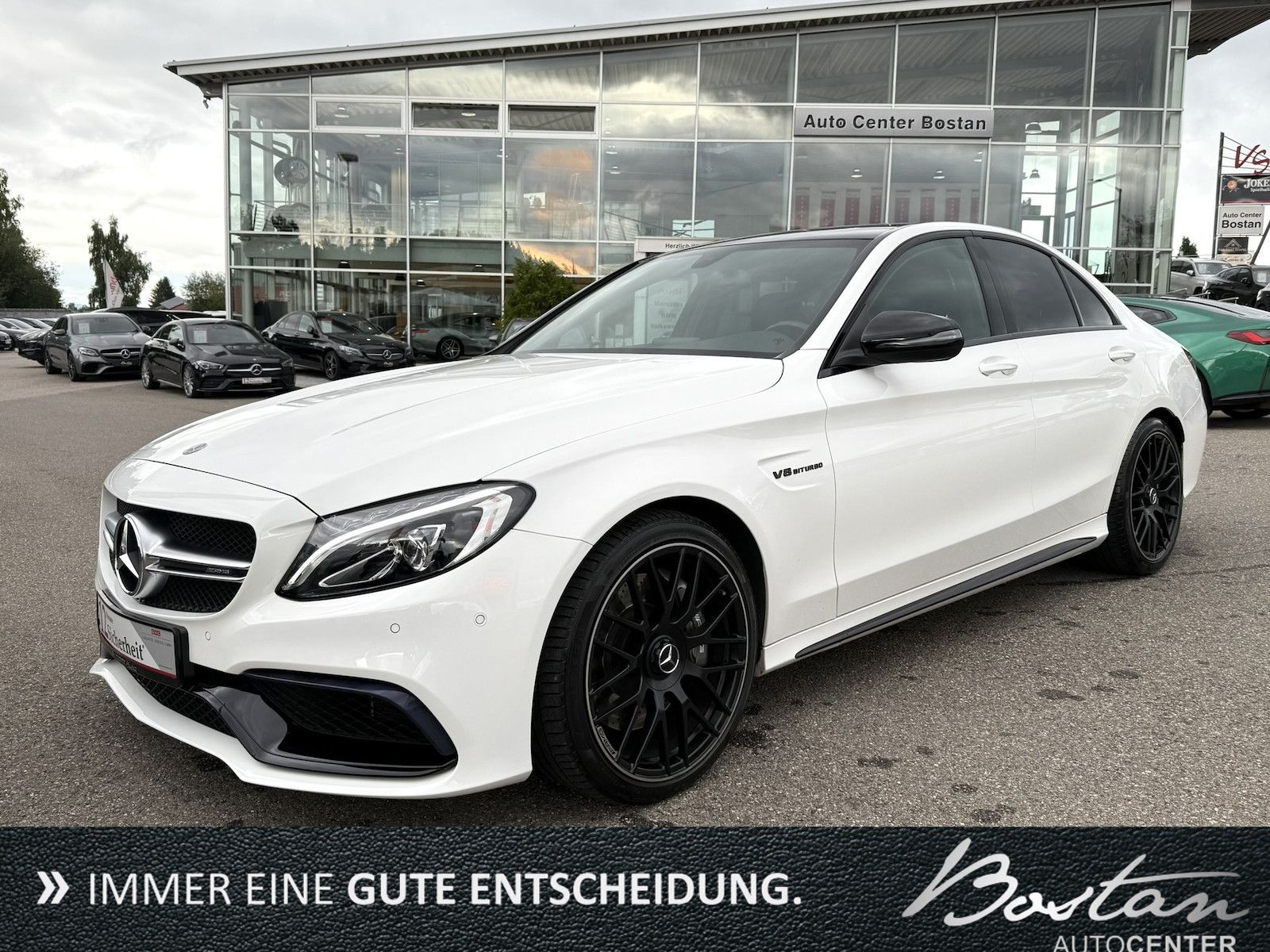MERCEDES-BENZ C 63 AMG OHNE OPF/PANORAMA/KLAPPE/BURMESTER/NIGH