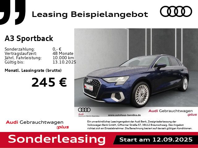 A3 Sportback 35 TFSI Adv. S tronic *AHK*GRA*SHZ*